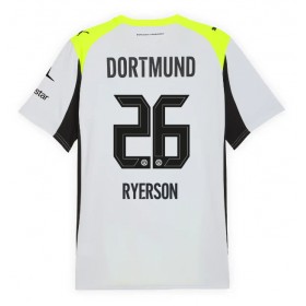Pánské fotbalový oblečení Borussia Dortmund Julian Ryerson #26 Venkovní košile 2025-26 Krátkým Rukávem